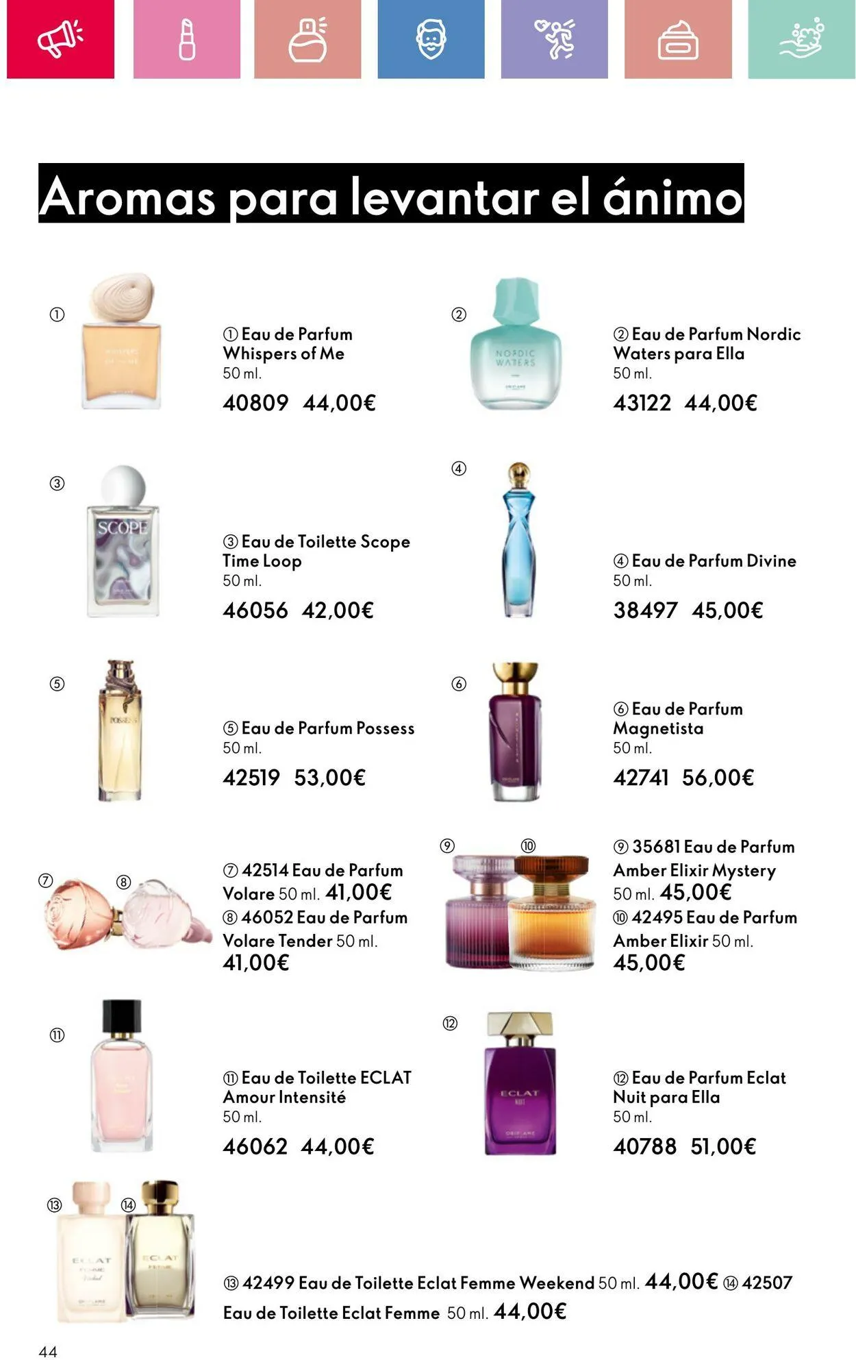 Catálogo de Oriflame Oferta actual 9 de marzo al 29 de marzo 2025 - Página 44