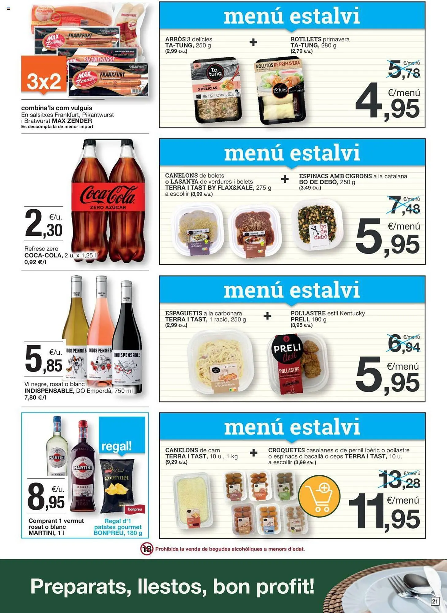 Catálogo de Folleto BonpreuEsclat 7 de noviembre al 20 de noviembre 2023 - Página 21