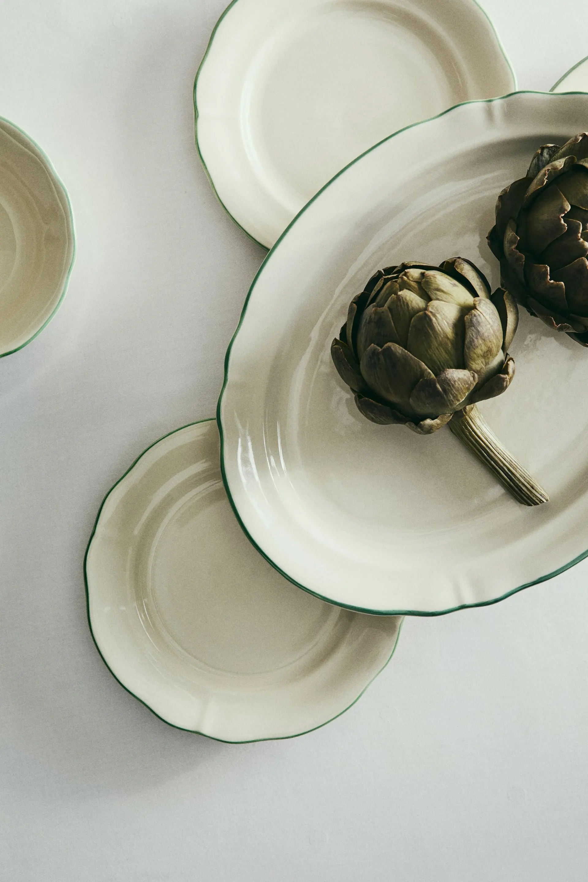 Fuente de servir de gres