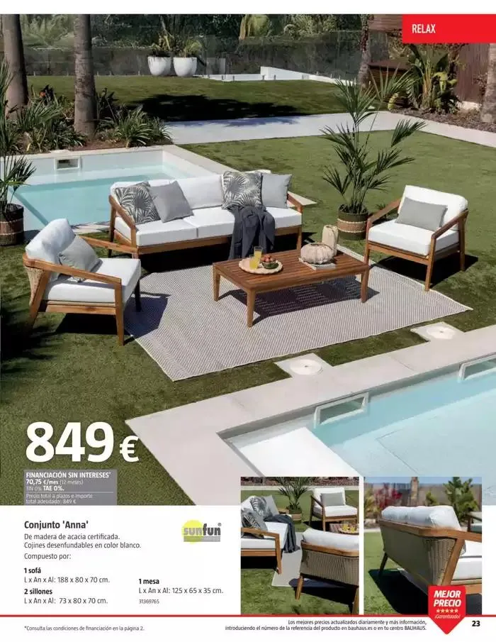 Catálogo de Bauhaus Verano 1 de junio al 31 de agosto 2025 - Página 23