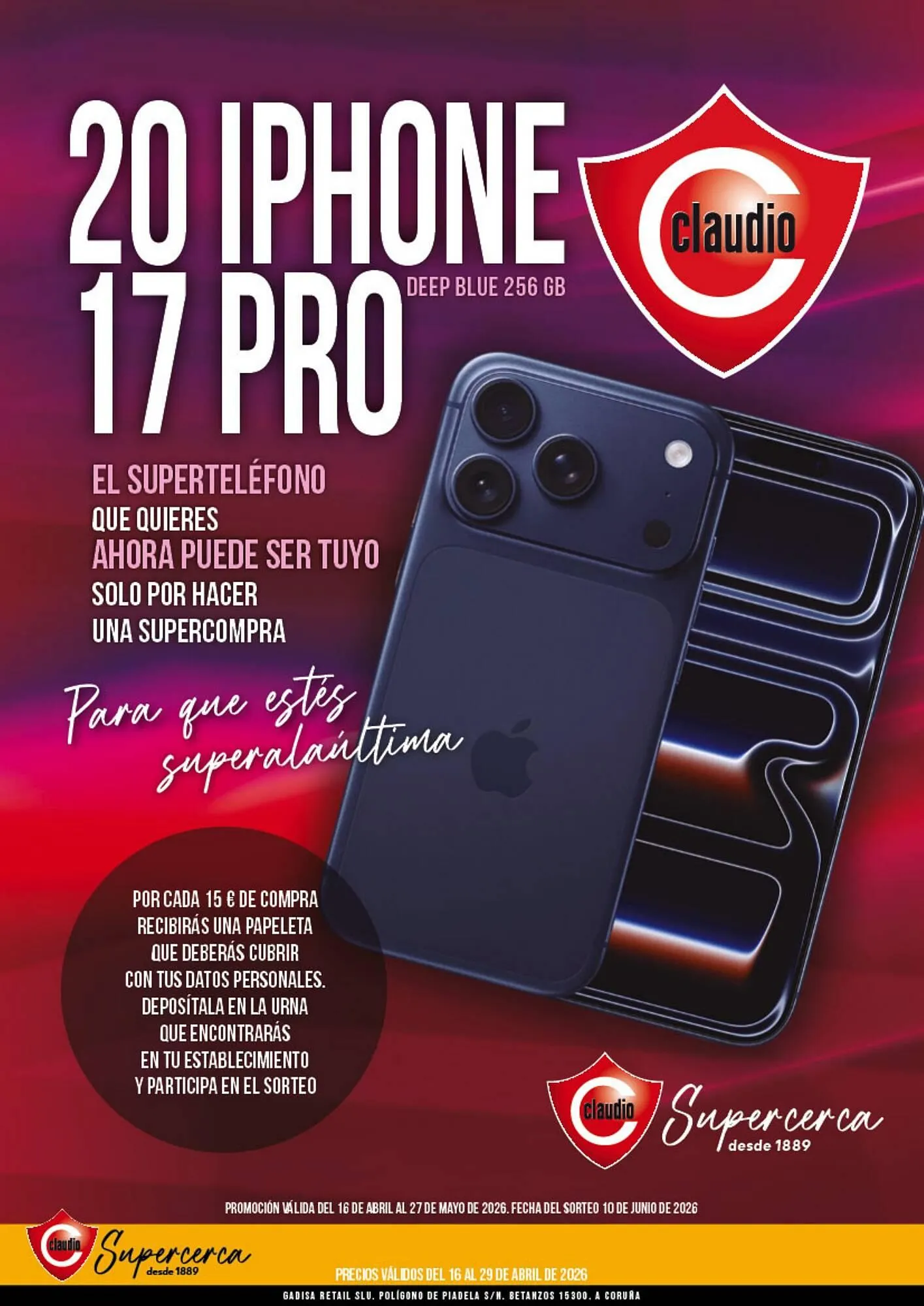 Catálogo de Folleto Claudio 16 de abril al 29 de abril 2026 - Página 12