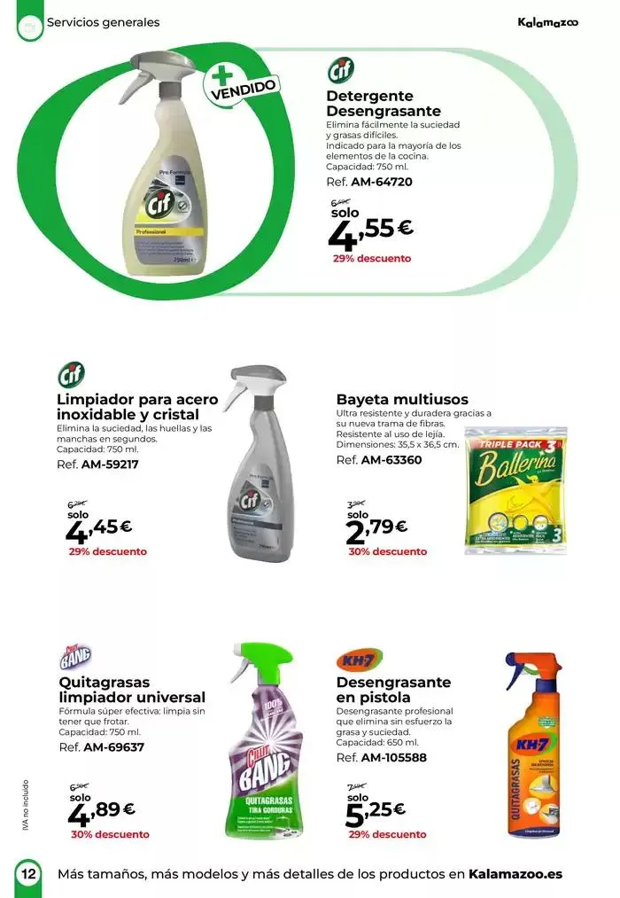 Catálogo de Staples Kalamazoo Higiene y Limpieza 8 de marzo al 4 de abril 2025 - Página 12