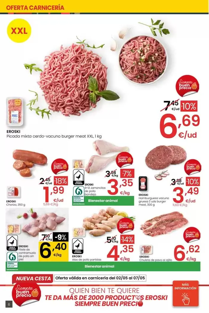 Catálogo de SUMA AHORRO HIPERMERCADOS EROSKI 2 de mayo al 13 de mayo 2025 - Página 6
