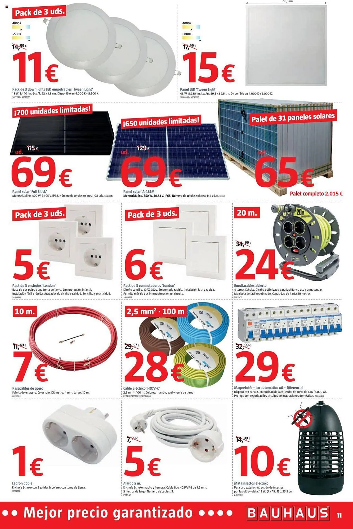 Catálogo de Folleto Bauhaus 26 de abril al 8 de mayo 2024 - Página 11