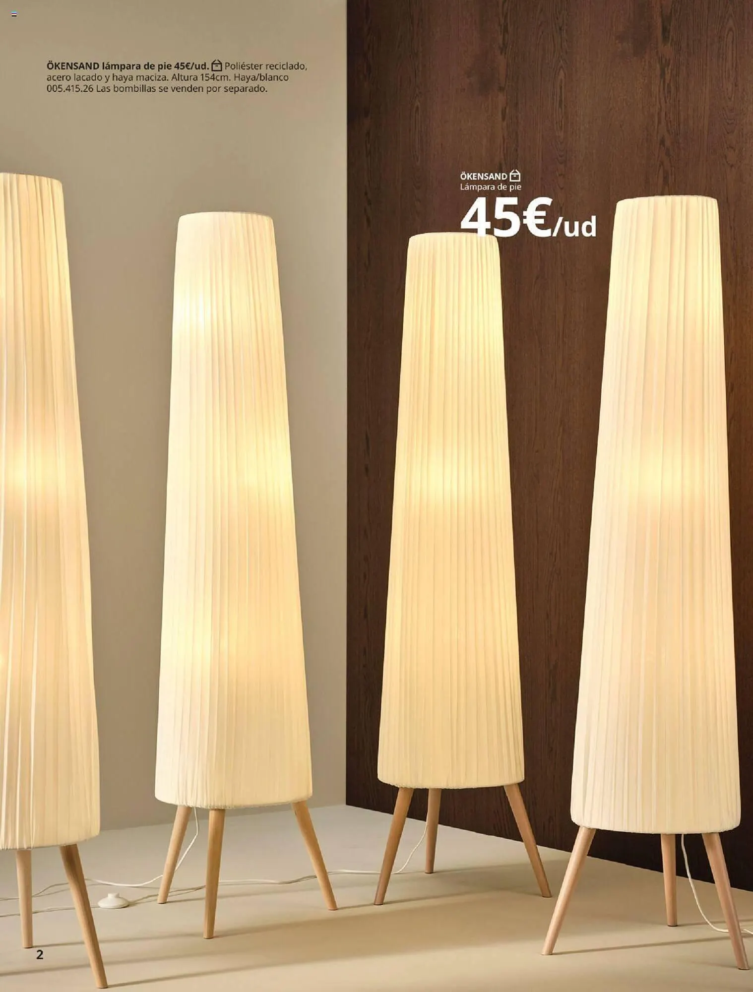 Catálogo de Folleto IKEA Iluminación 4 de septiembre al 31 de enero 2025 - Página 2