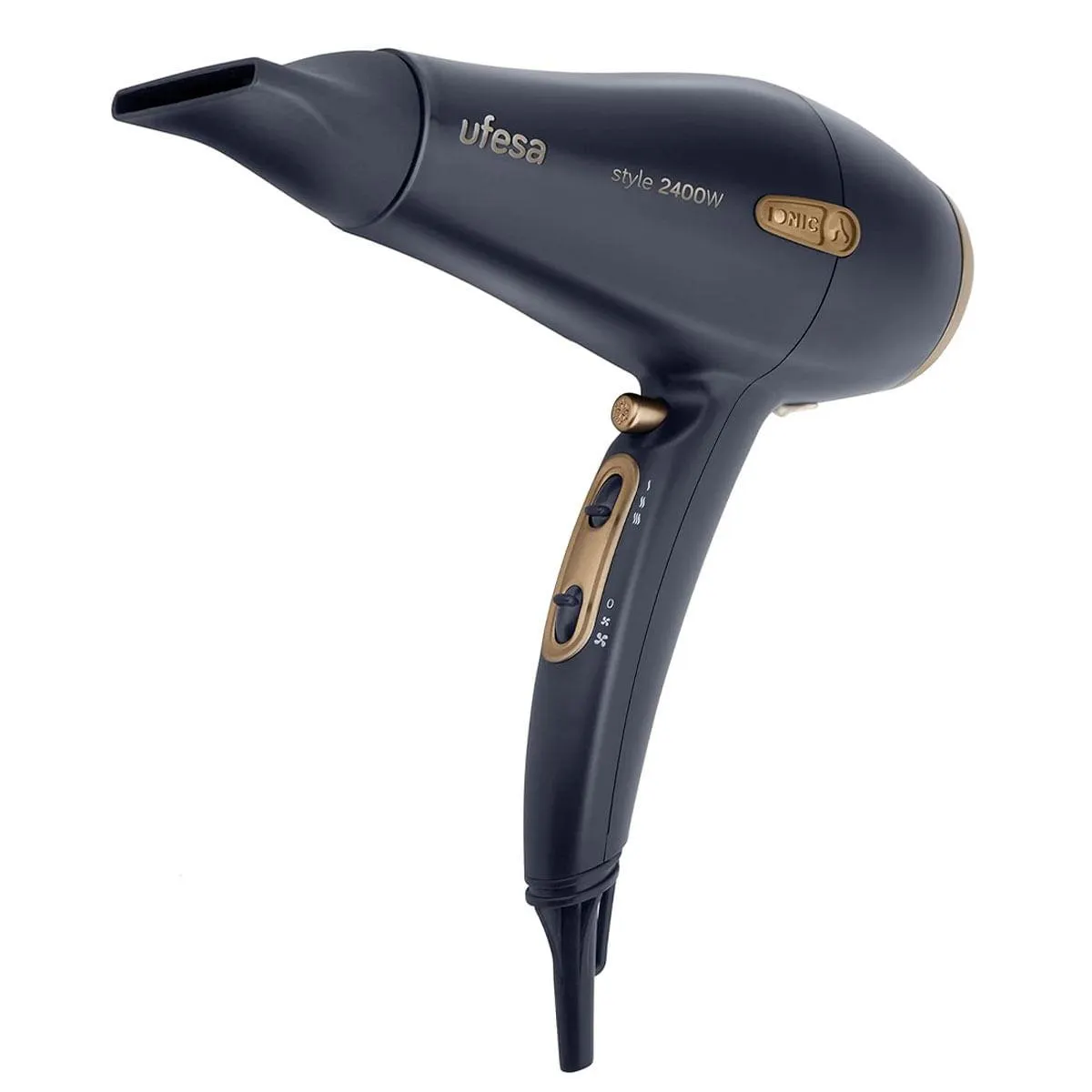 Secador de pelo Ufesa SC8460 Style 2400W tecnología iónica negro