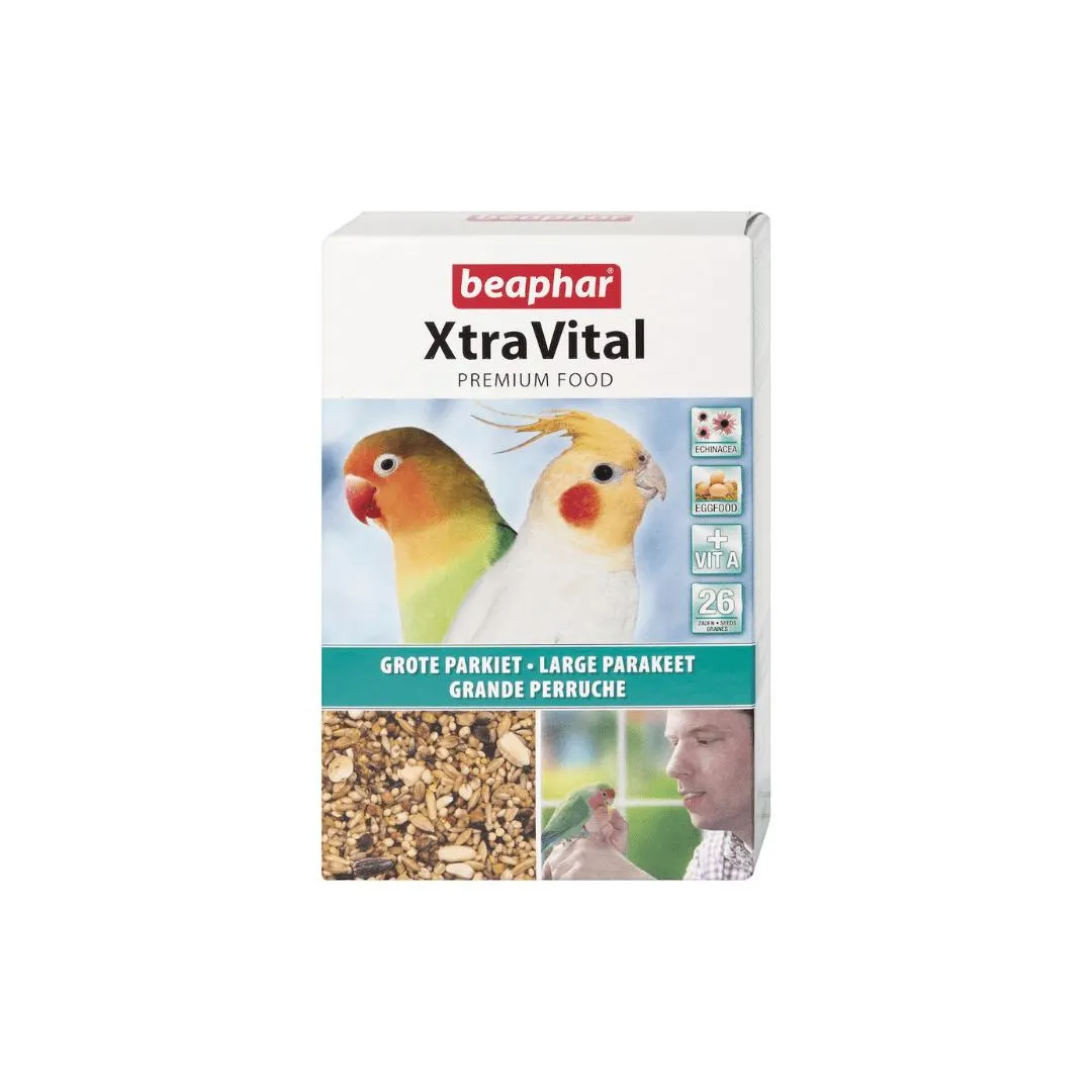 Beaphar Xtravital Food For Parakeets And Large Parakeets