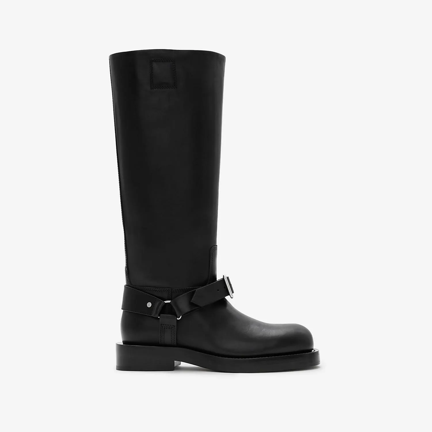 Botas altas Saddle en piel