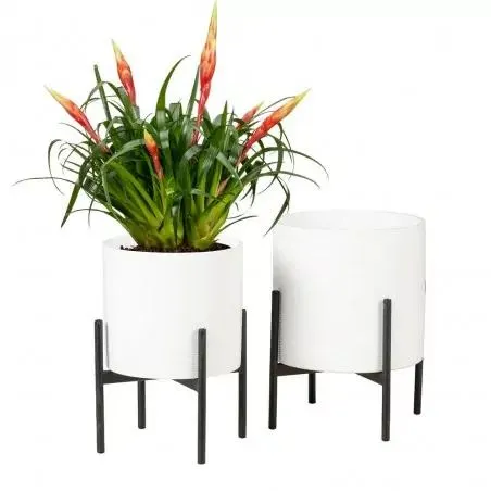 SOPORTE MACETAS ANTRACITA