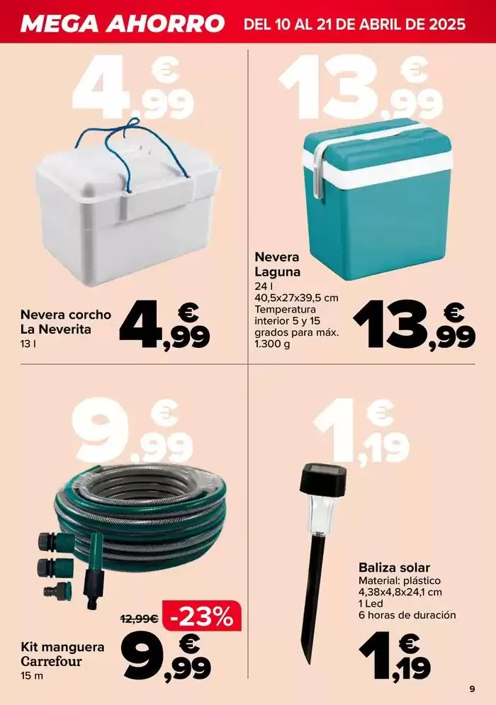 Catálogo de BAZAR-CASA HOGAR 10 de abril al 21 de abril 2025 - Página 9