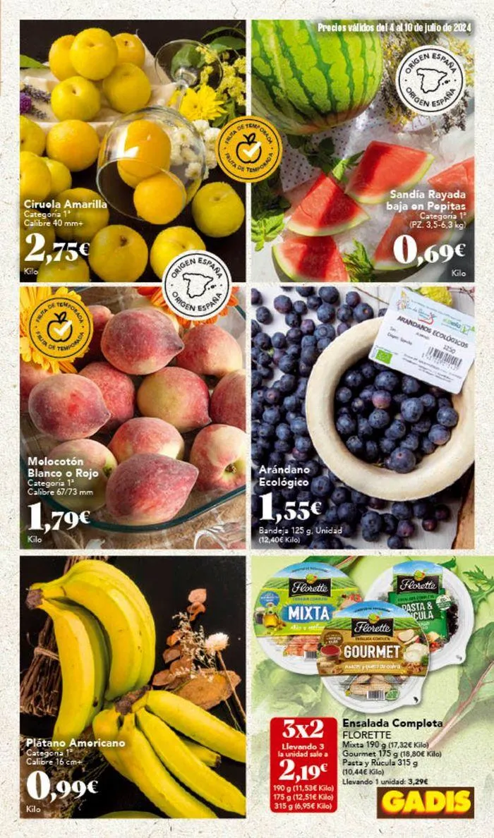 Catálogo de Precios válidos del 4 al 10 de julio de 2024 para los Gadis de Castilla y León 4 de julio al 10 de julio 2024 - Página 9
