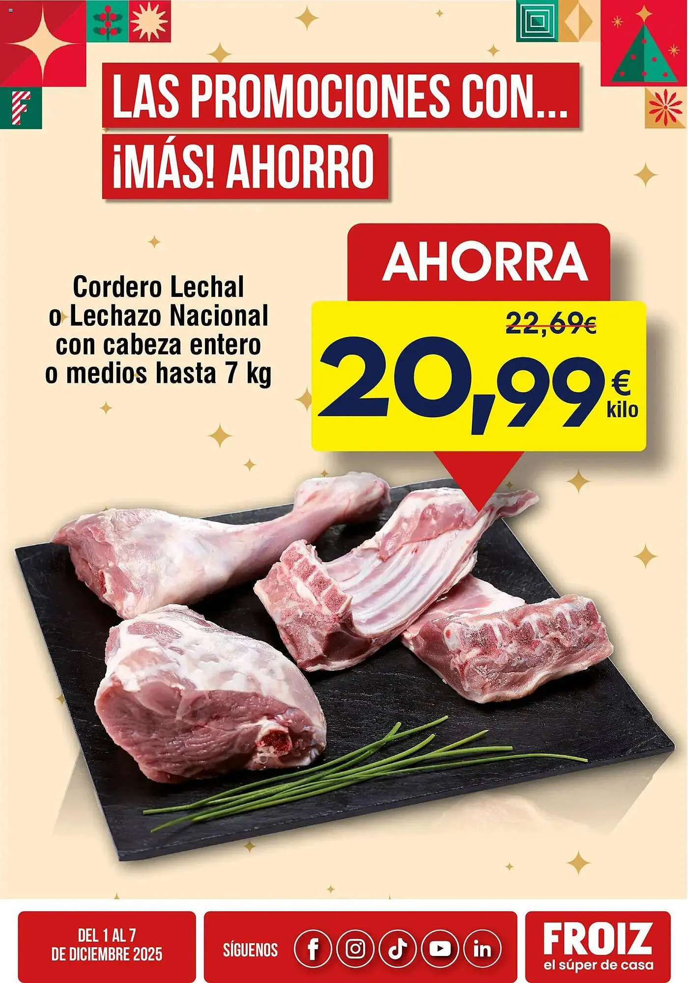 Catálogo de Folleto FROIZ 1 de diciembre al 7 de diciembre 2025 - Página 4
