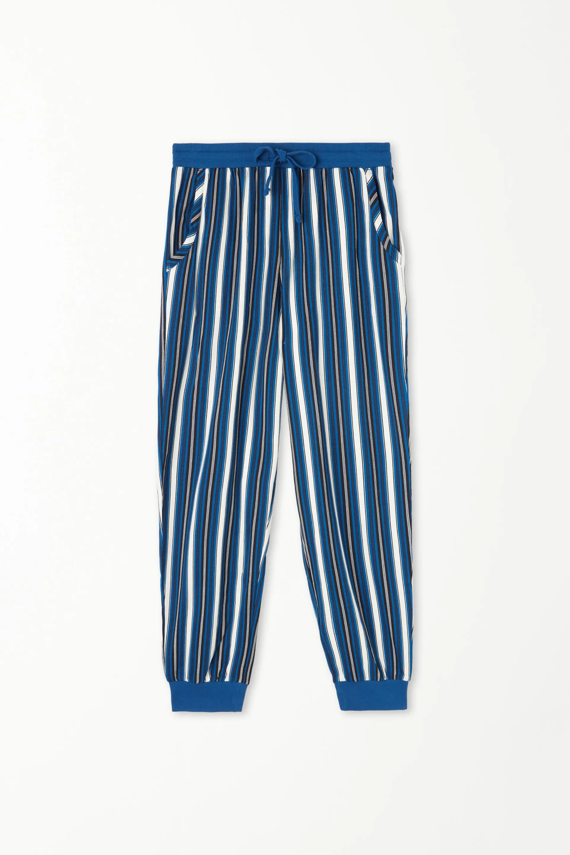 Pantalón Largo de Algodón con Cordón