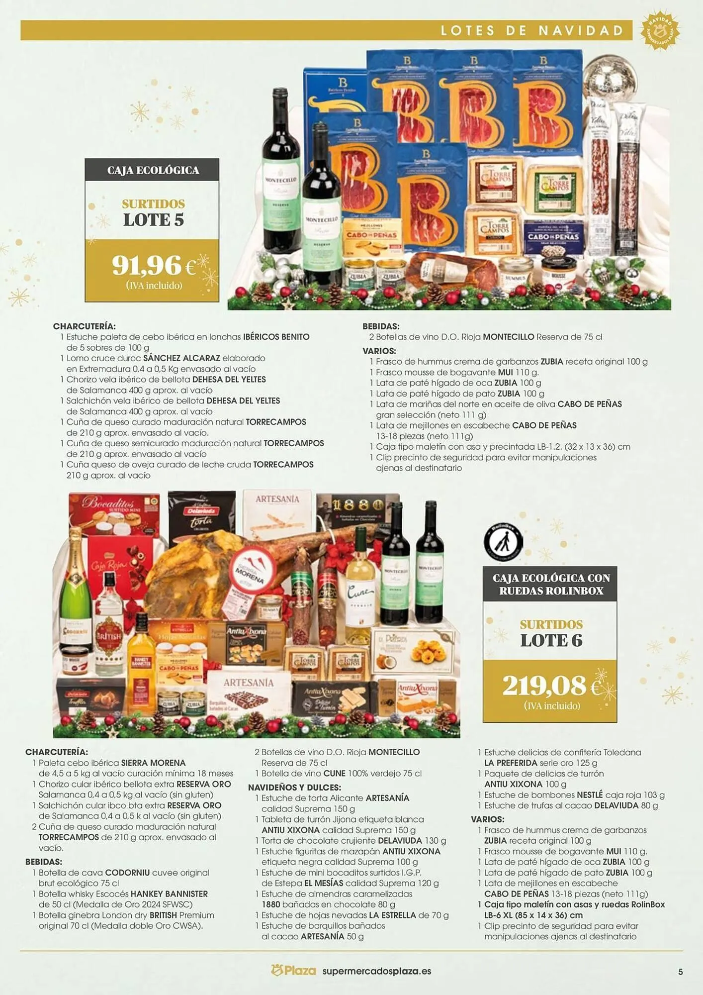 Catálogo de Folleto Supermercados Plaza 20 de octubre al 31 de diciembre 2025 - Página 5