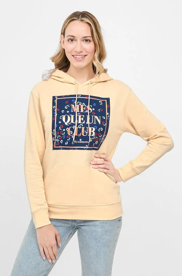 Sudadera canguro "Més que un club"