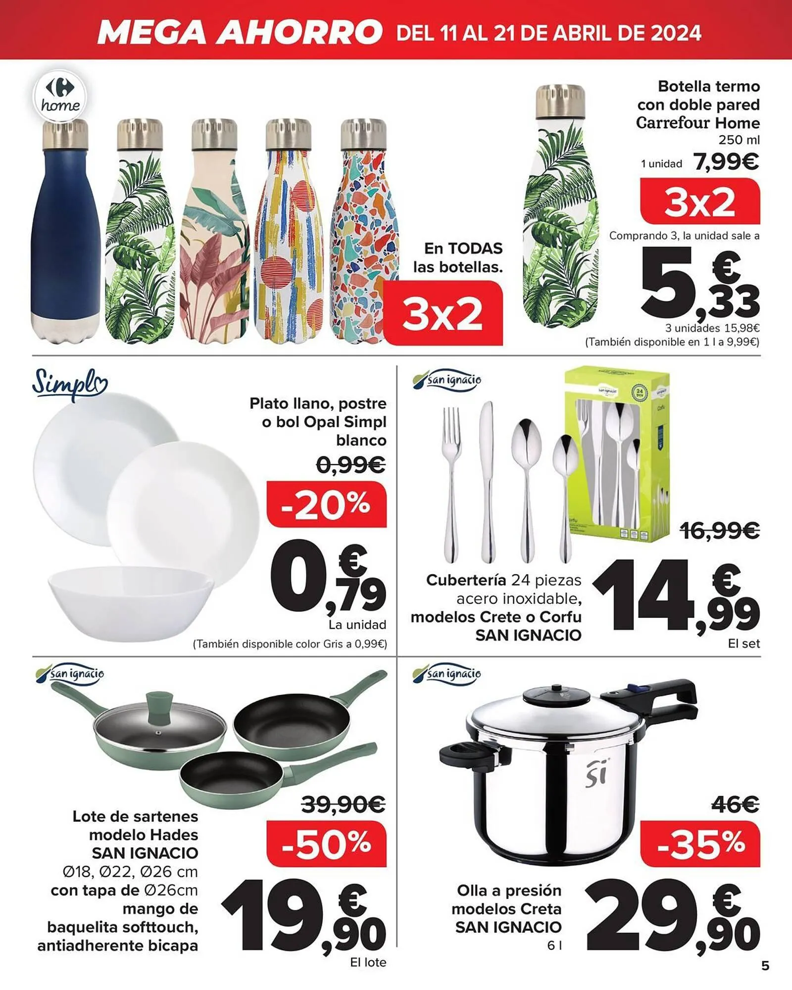 Catálogo de Folleto Carrefour 11 de abril al 21 de abril 2024 - Página 5