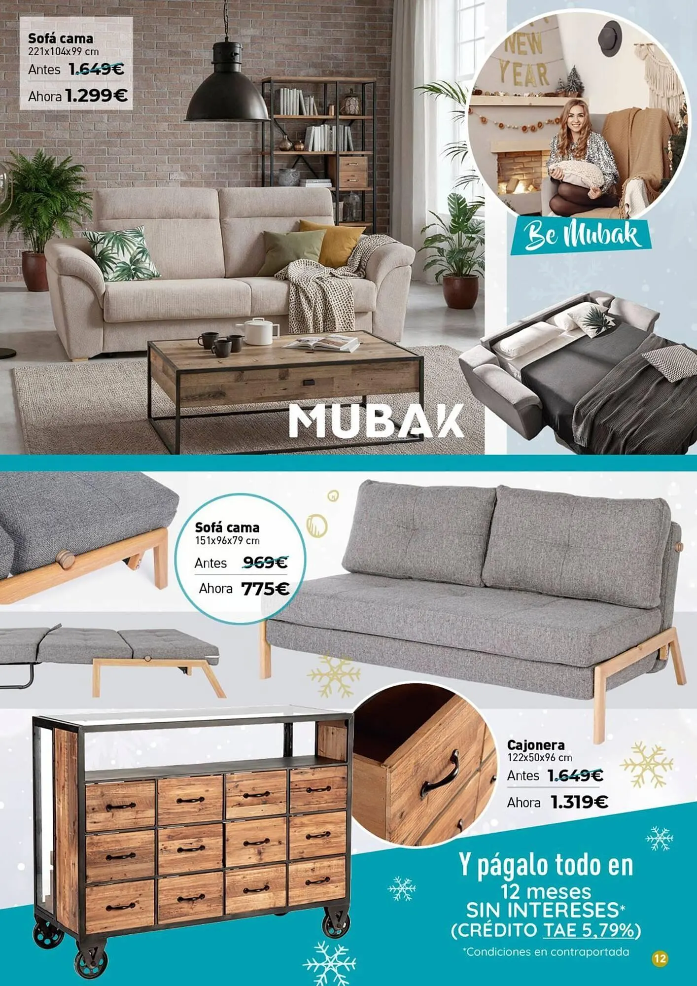 Catálogo de Folleto Mubak 14 de noviembre al 5 de enero 2026 - Página 12