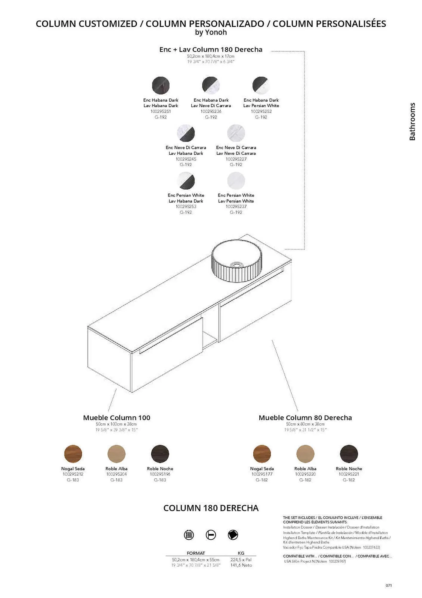 Catálogo de Folleto Porcelanosa 31 de marzo al 8 de febrero 2024 - Página 78