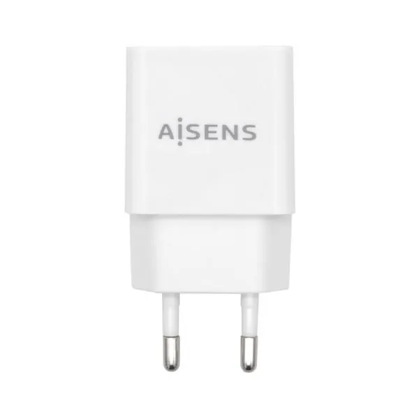 AISENS-CARGADOR USB 10W ALTA EFICIENCIA. 5V-2A. BLANCO