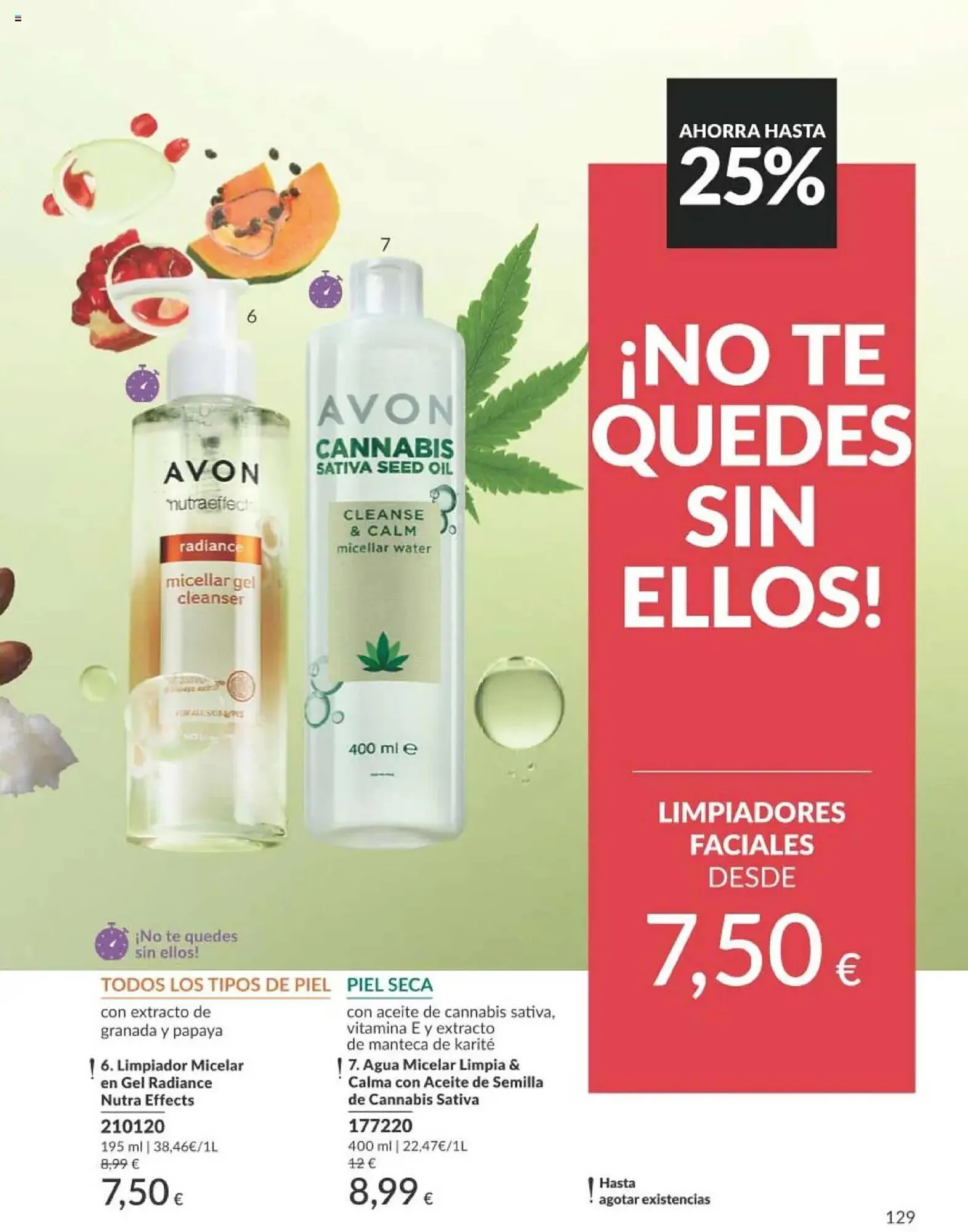 Catálogo de Folleto AVON 1 de julio al 31 de julio 2025 - Página 129