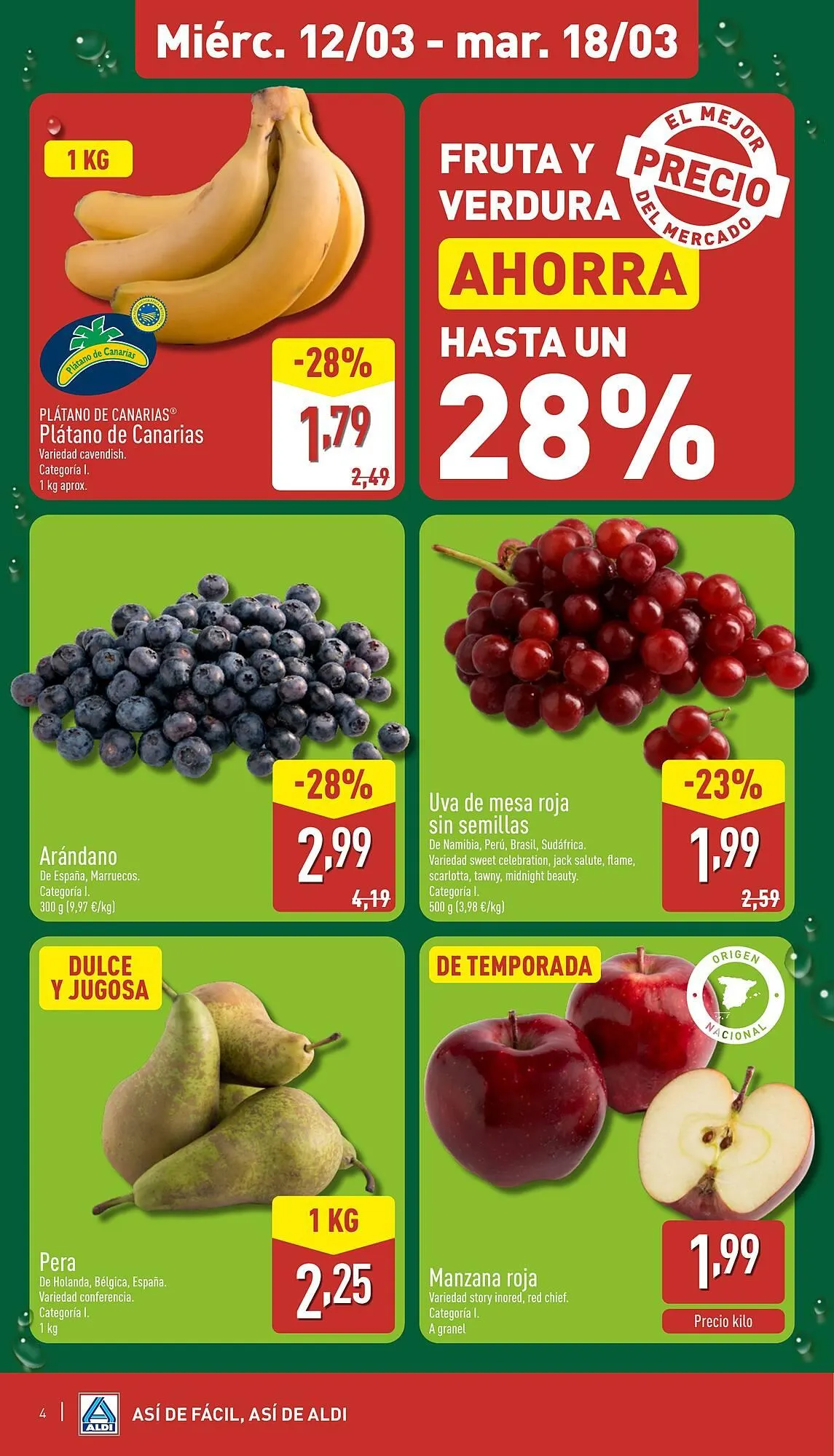 Catálogo de Folleto ALDI 12 de marzo al 18 de marzo 2025 - Página 4