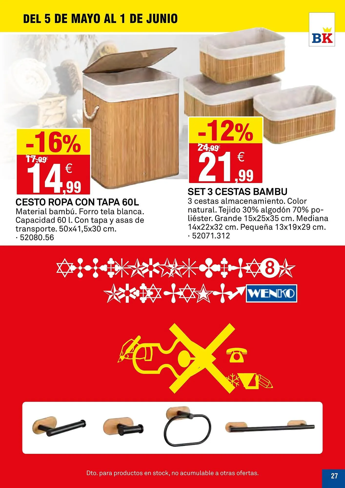 Catálogo de Folleto Bricoking 5 de mayo al 1 de junio 2025 - Página 27