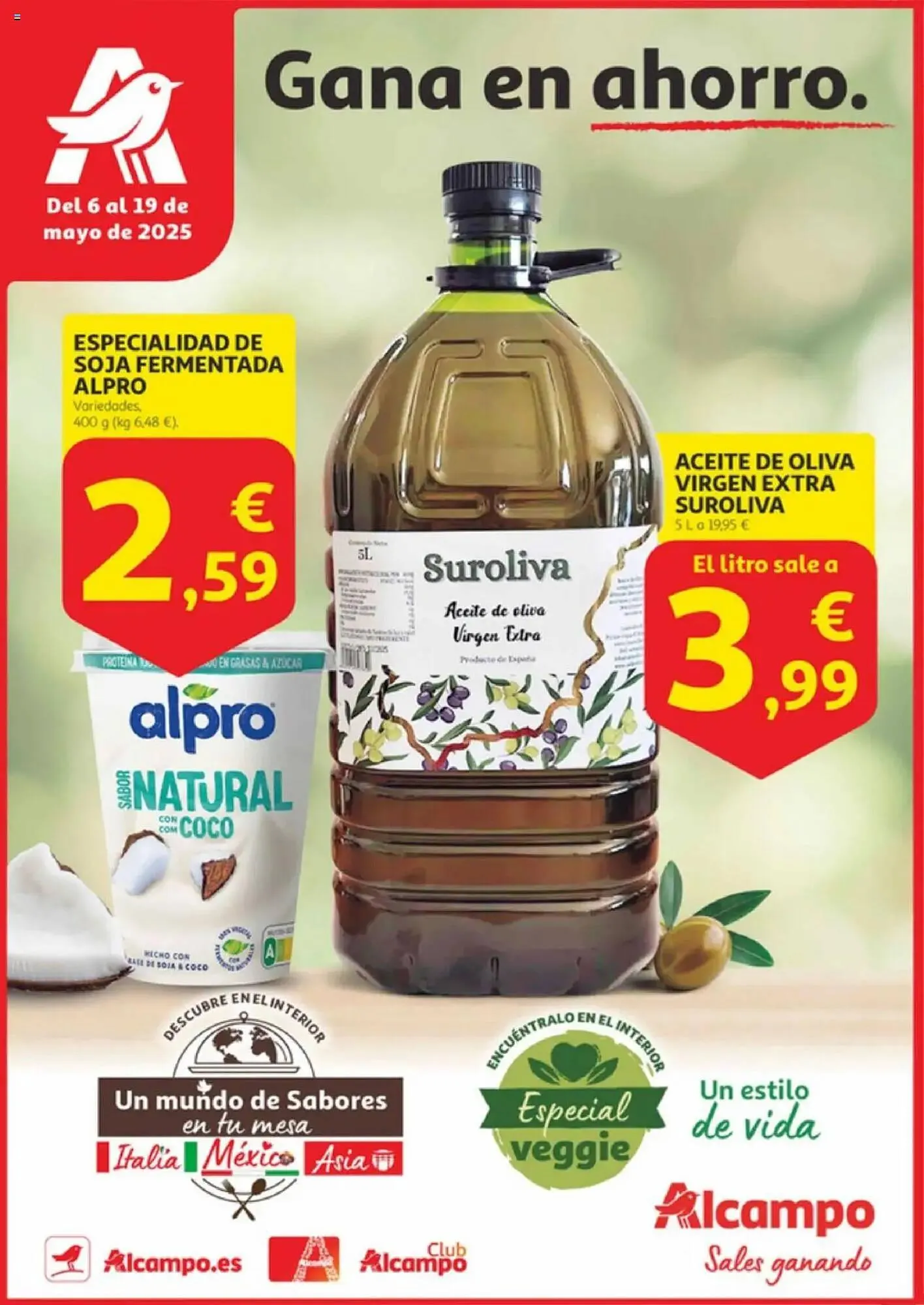 Catálogo de Folleto Alcampo 6 de mayo al 19 de mayo 2025 - Página 1