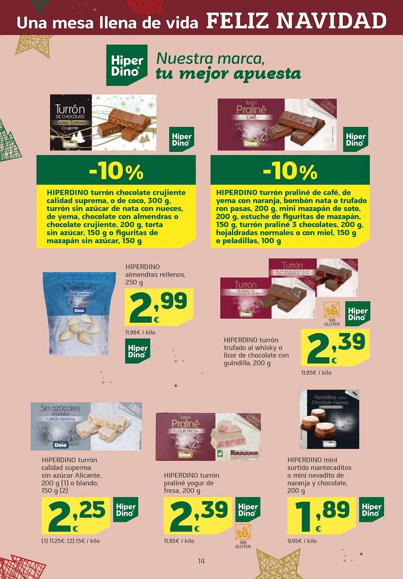 Catálogo de Folleto HiperDino 23 de noviembre al 4 de diciembre 2023 - Página 14
