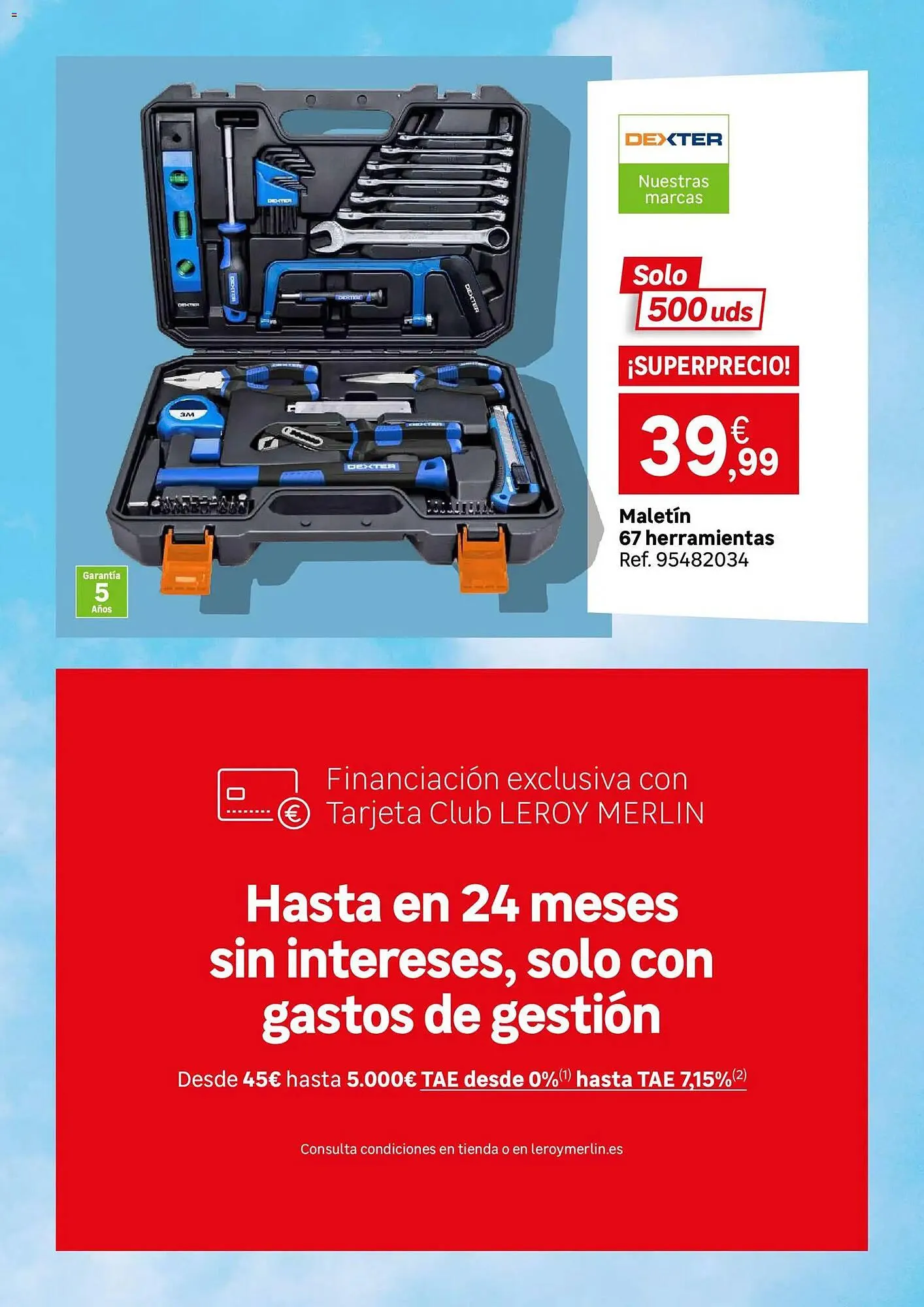 Catálogo de Catálogo Leroy Merlin 21 de abril al 25 de mayo 2026 - Página 74