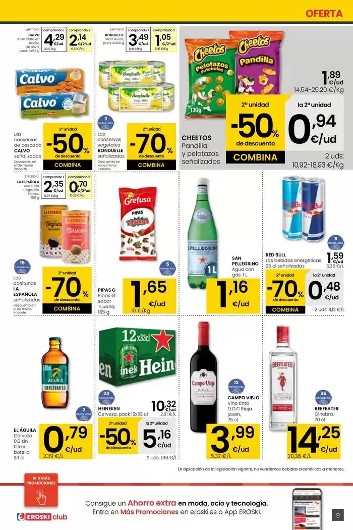 Catálogo de SUMA AHORRO EROSKI CITY 2 de mayo al 13 de mayo 2025 - Página 9