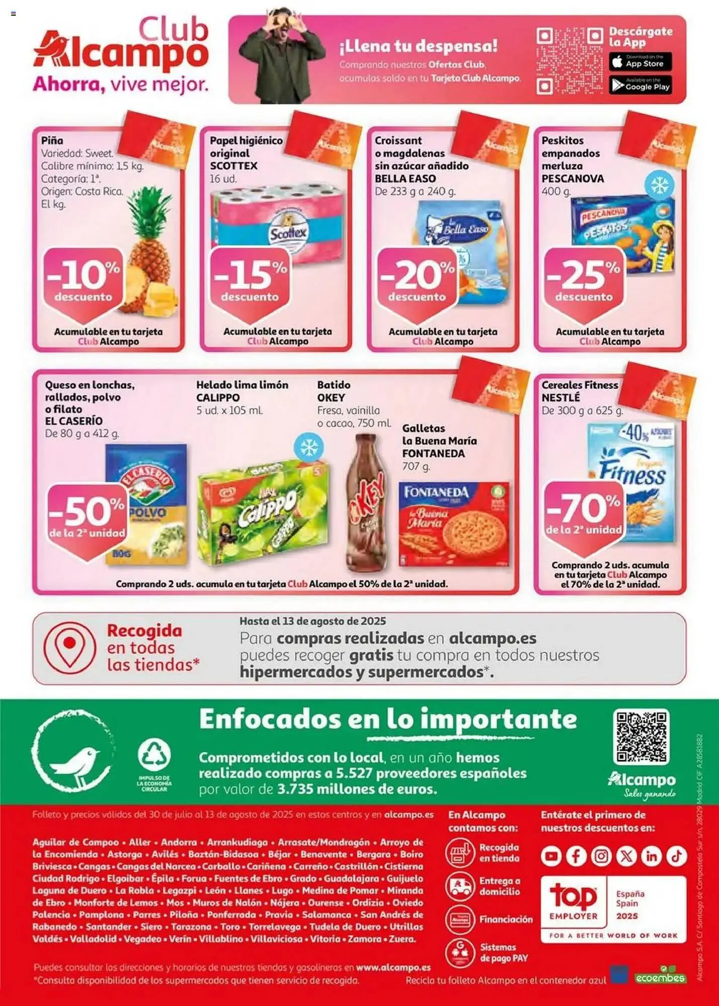 Catálogo de Folleto Alcampo 30 de julio al 13 de agosto 2025 - Página 4