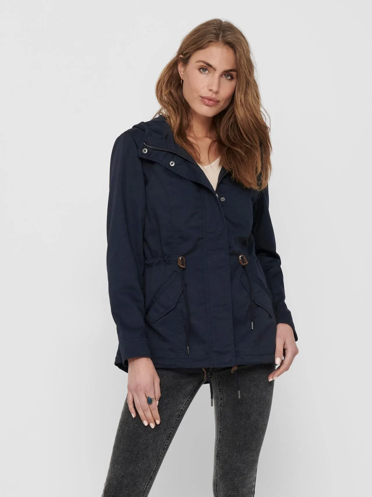 Tipo parka de lona Chaqueta