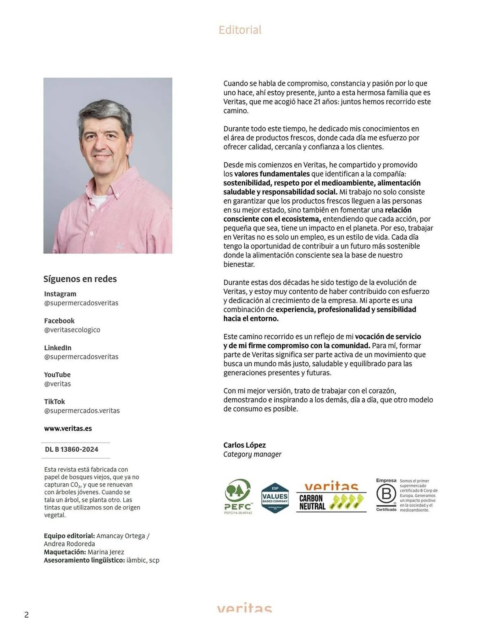 Catálogo de Catálogo Veritas 1 de noviembre al 30 de noviembre 2025 - Página 2