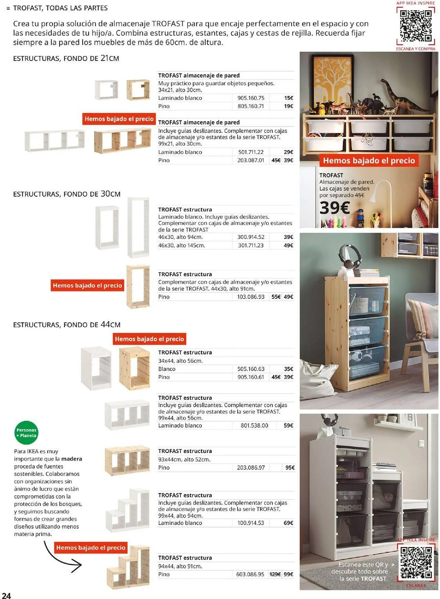 Catálogo de Folleto Almacenaje Infantil IKEA 18 de septiembre al 31 de enero 2025 - Página 24