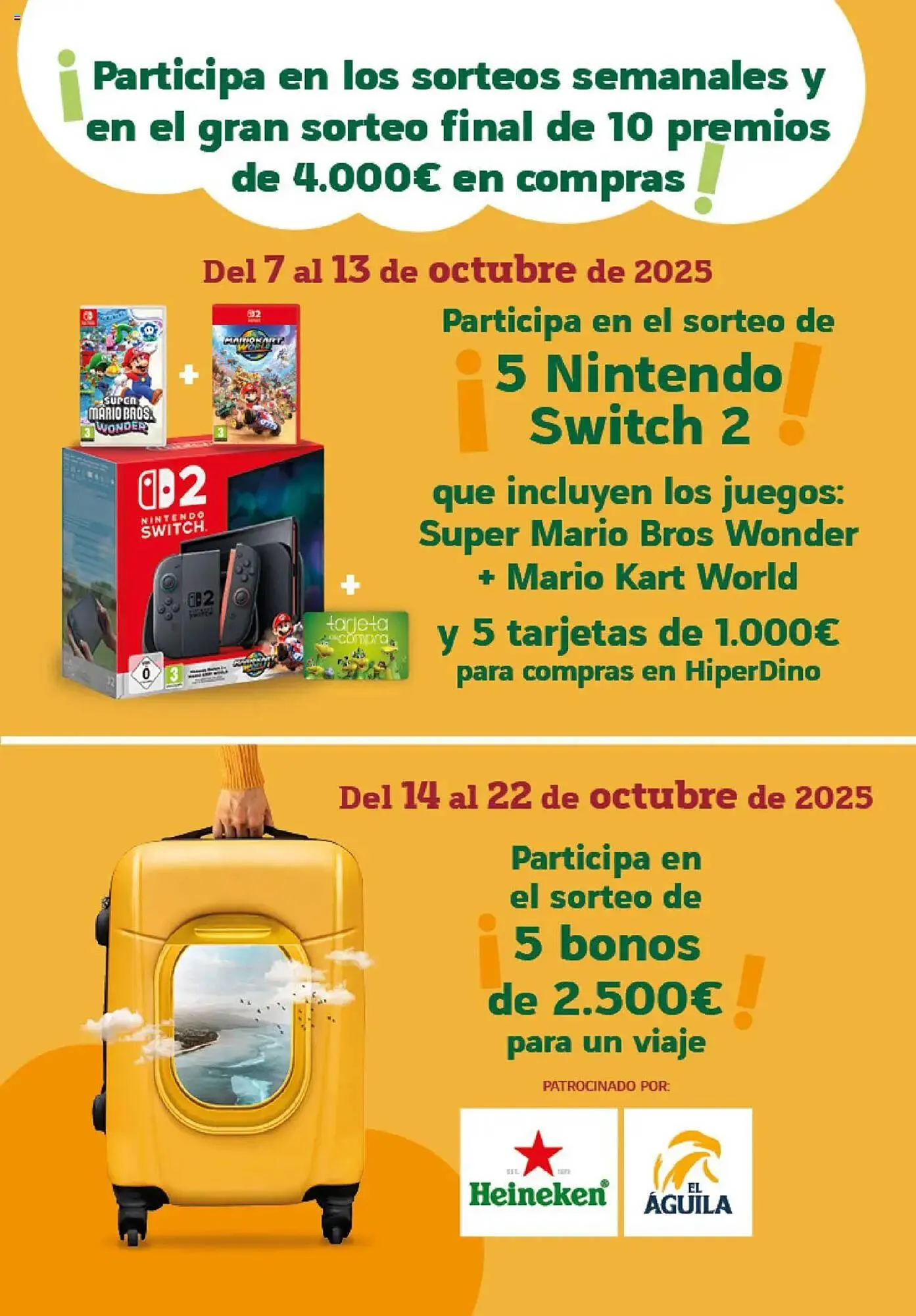 Catálogo de Folleto HiperDino 9 de octubre al 22 de octubre 2025 - Página 3