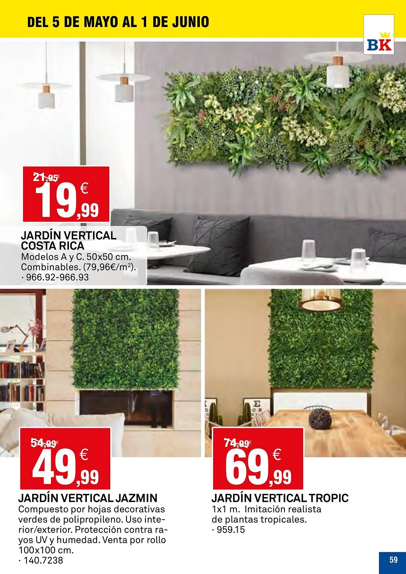 Catálogo de Folleto Bricoking 5 de mayo al 1 de junio 2025 - Página 59