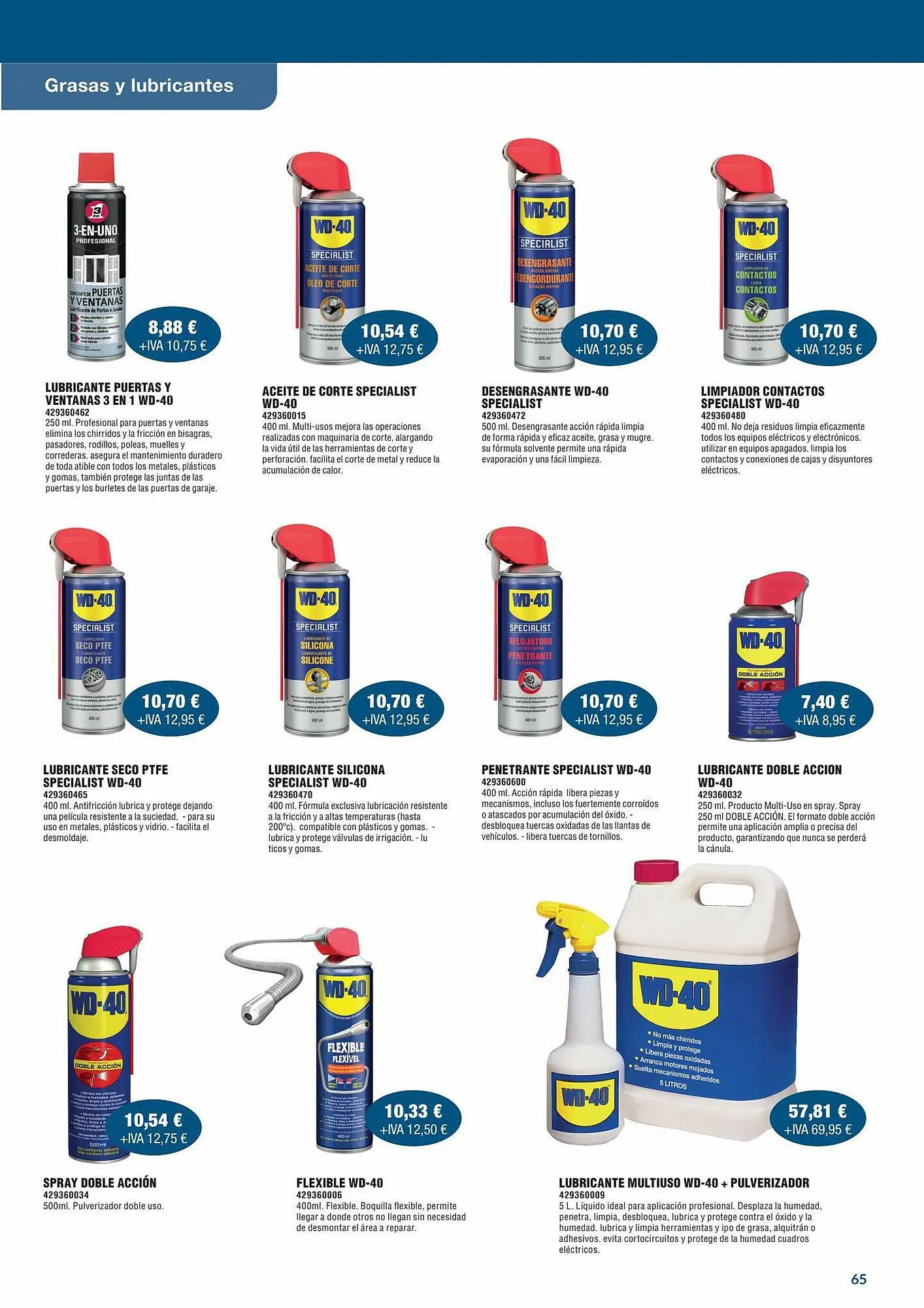 Catálogo de Folleto Coinfer 15 de mayo al 31 de julio 2023 - Página 65