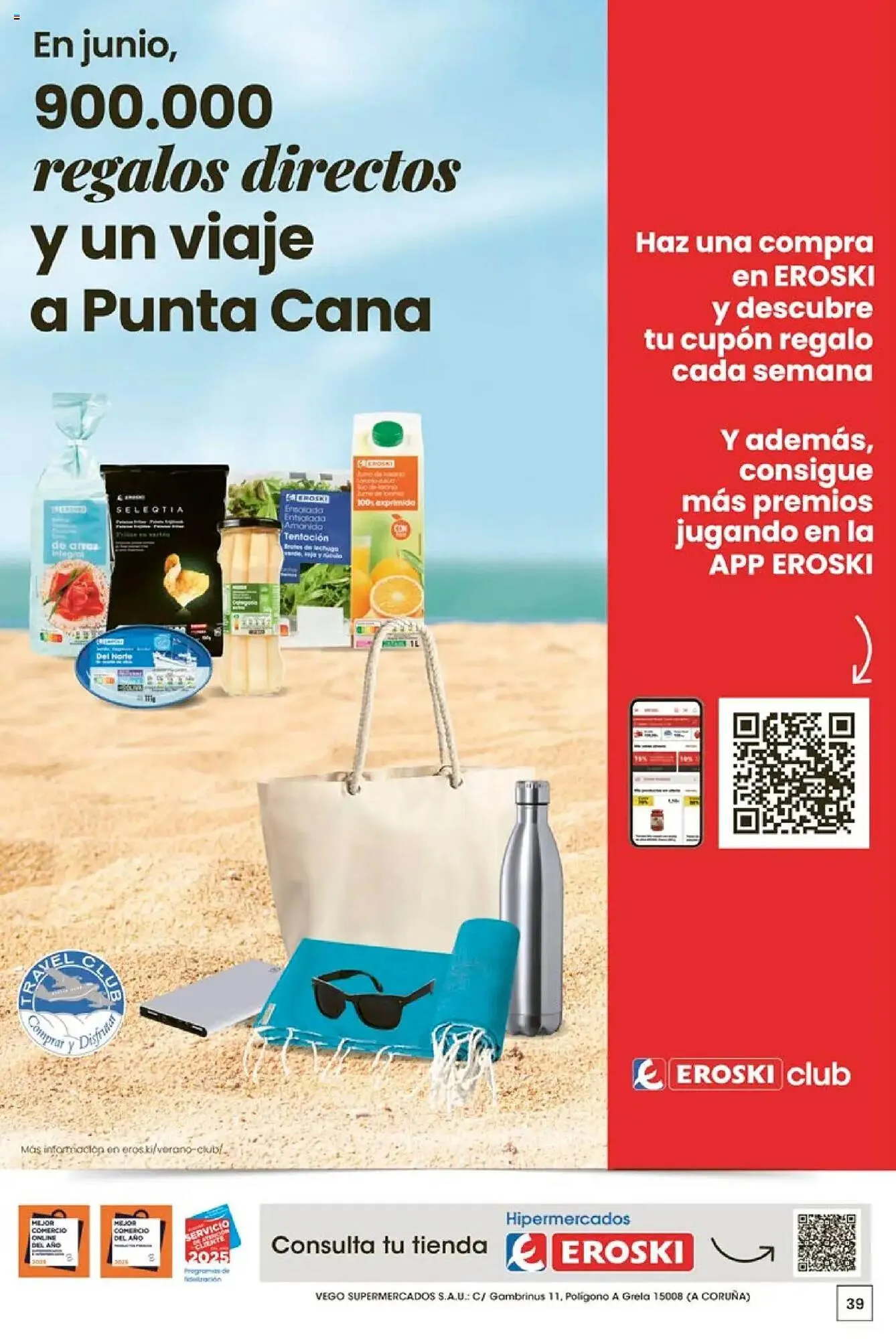 Catálogo de Folleto Eroski 12 de junio al 1 de julio 2025 - Página 39