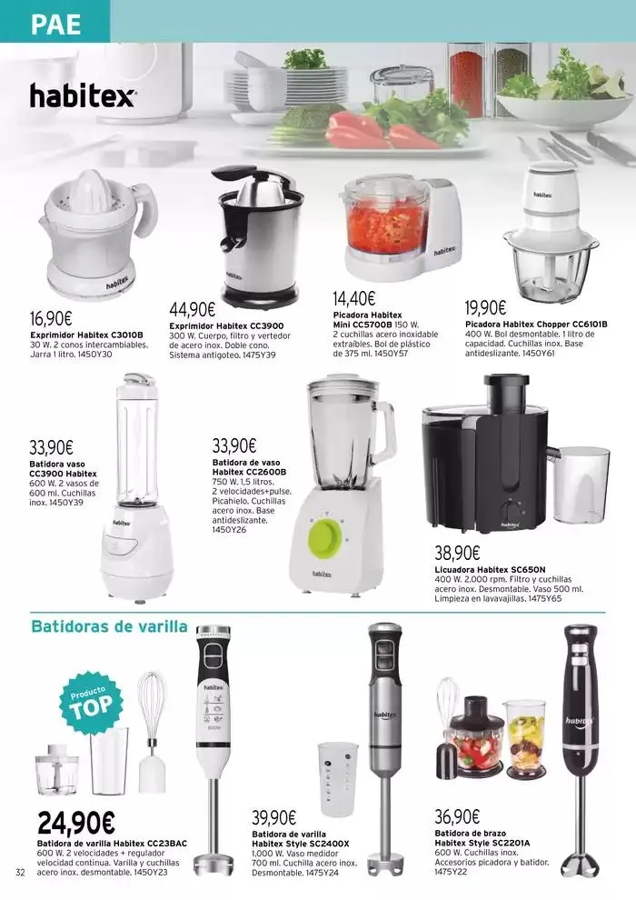 Catálogo de Renovación y mantenimiento del hogar 1 de enero al 31 de diciembre 2025 - Página 32