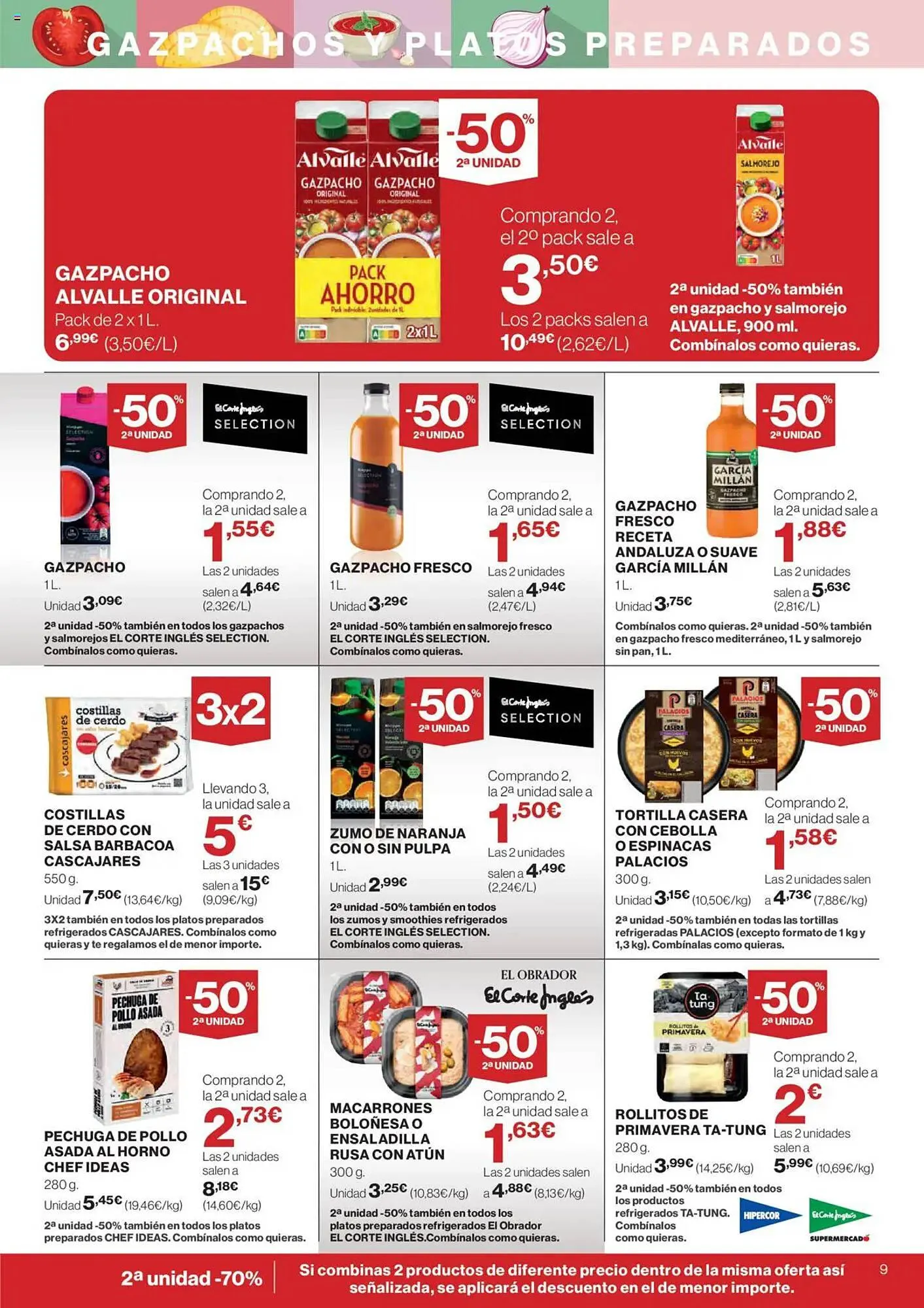Catálogo de Folleto Hipercor 19 de junio al 2 de julio 2025 - Página 9