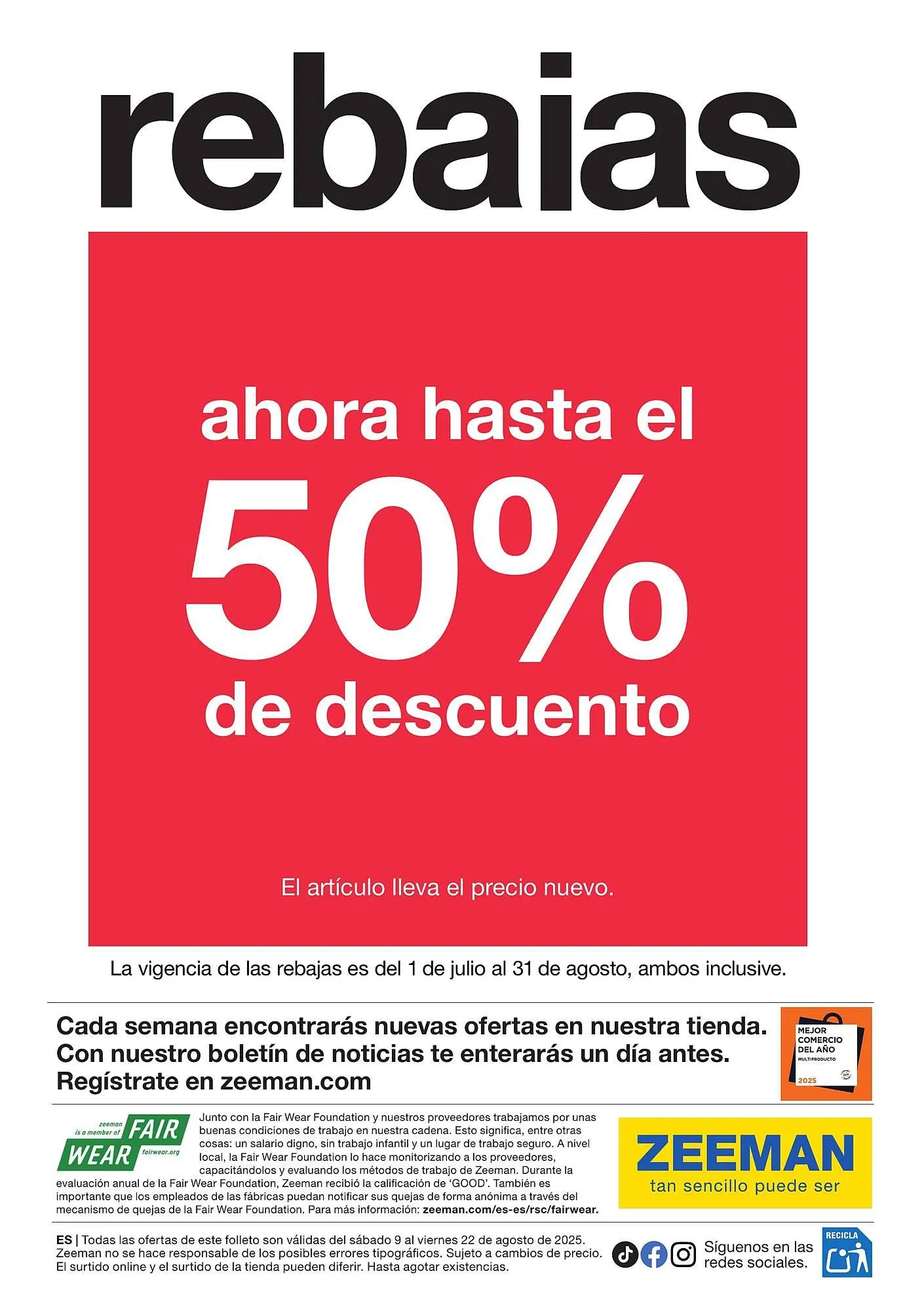 Catálogo de Folleto Zeeman 9 de agosto al 22 de agosto 2025 - Página 30