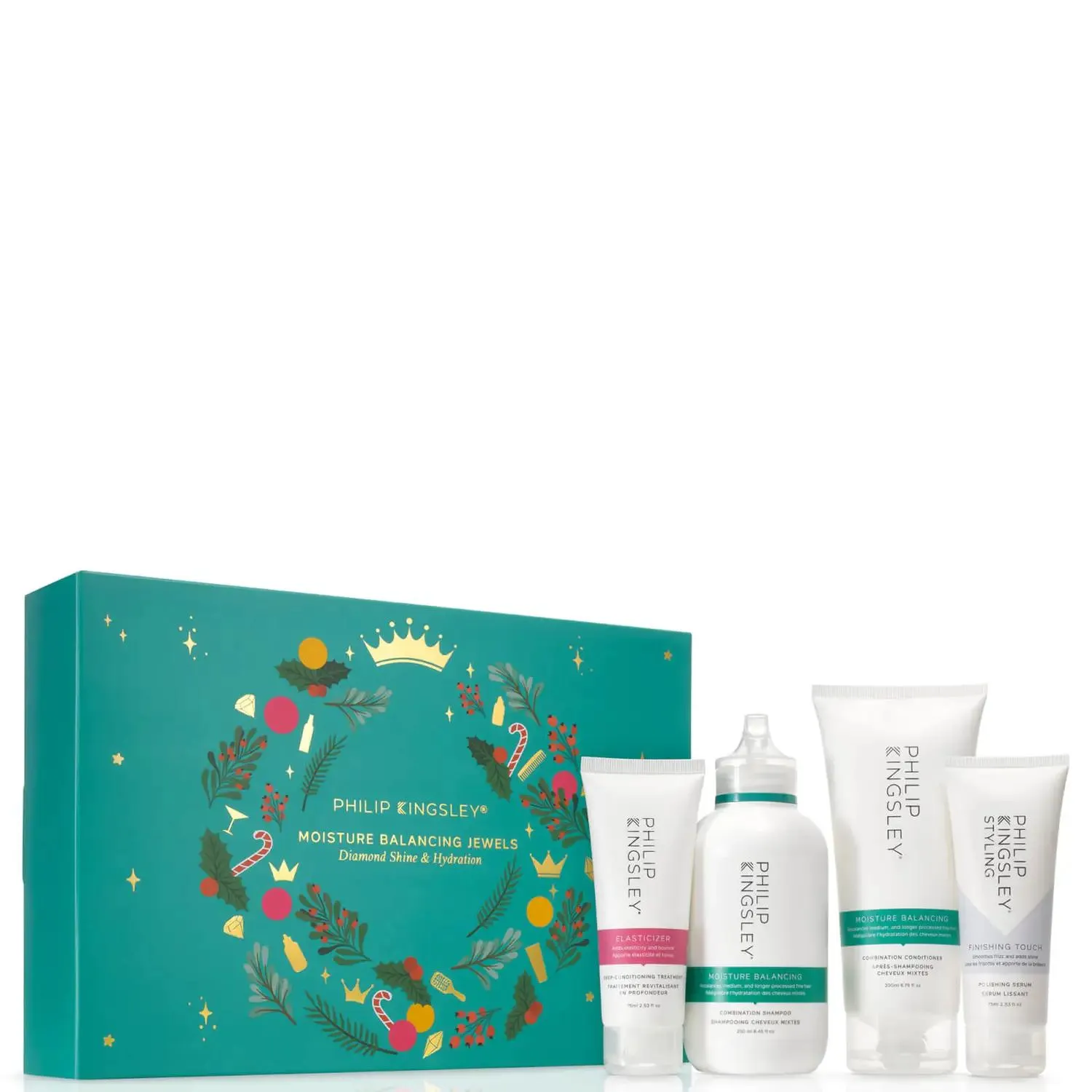 Philip Kingsley Christmas Moisture Balancing Jewels Diamond Shine and Hydration Set
