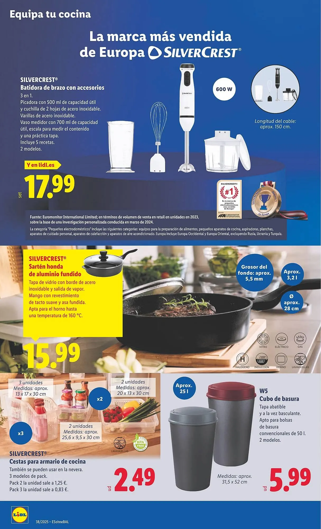 Catálogo de Catálogo Lidl 15 de septiembre al 21 de septiembre 2025 - Página 4