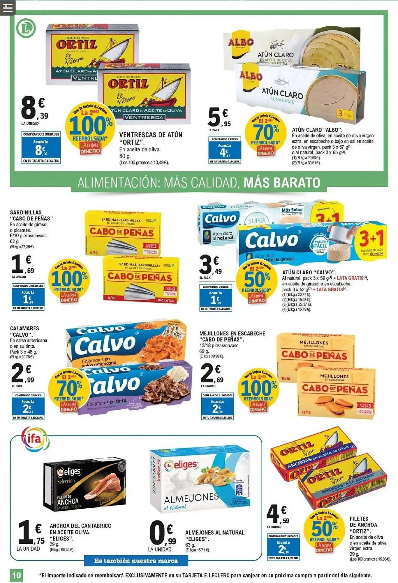 Catálogo de Catálogo E.Leclerc 22 de abril al 3 de mayo 2026 - Página 10