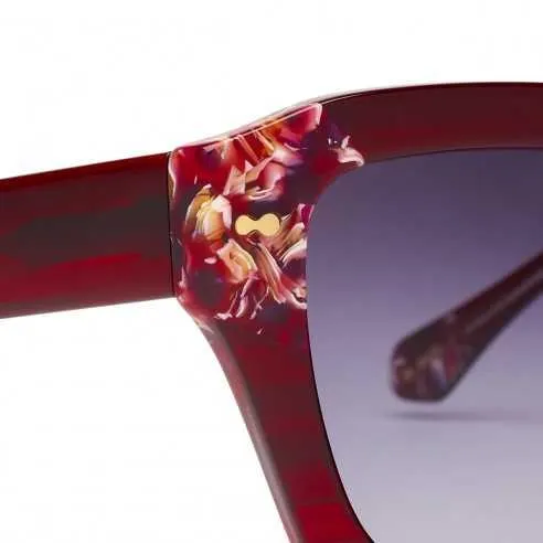 Gafas de sol Cottet Barcelona - MARIE B/60 ROJO CAREY GRIS DEGRADÉ 49