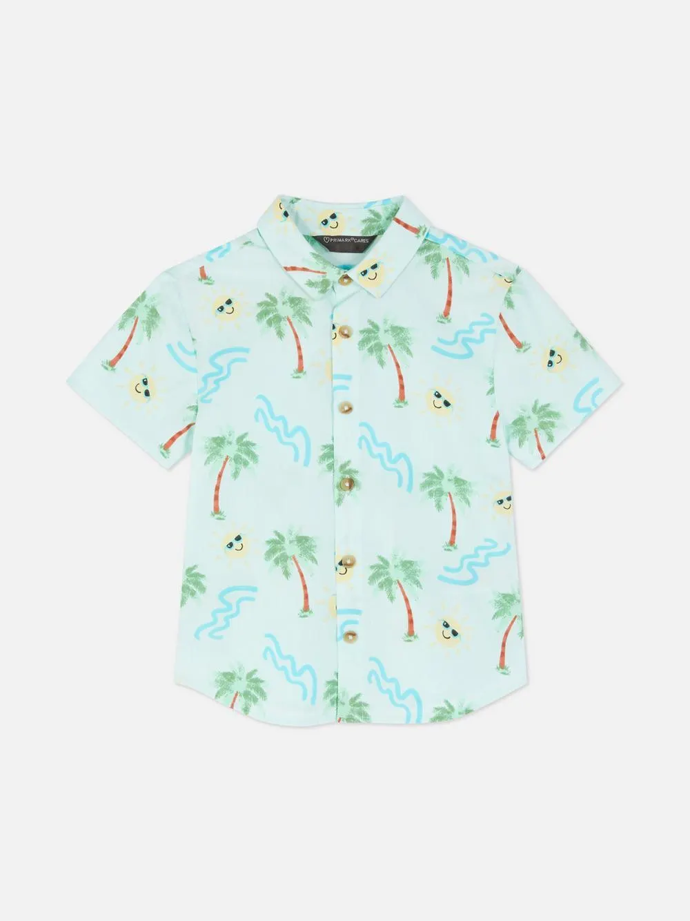 Camisa de manga corta con botones