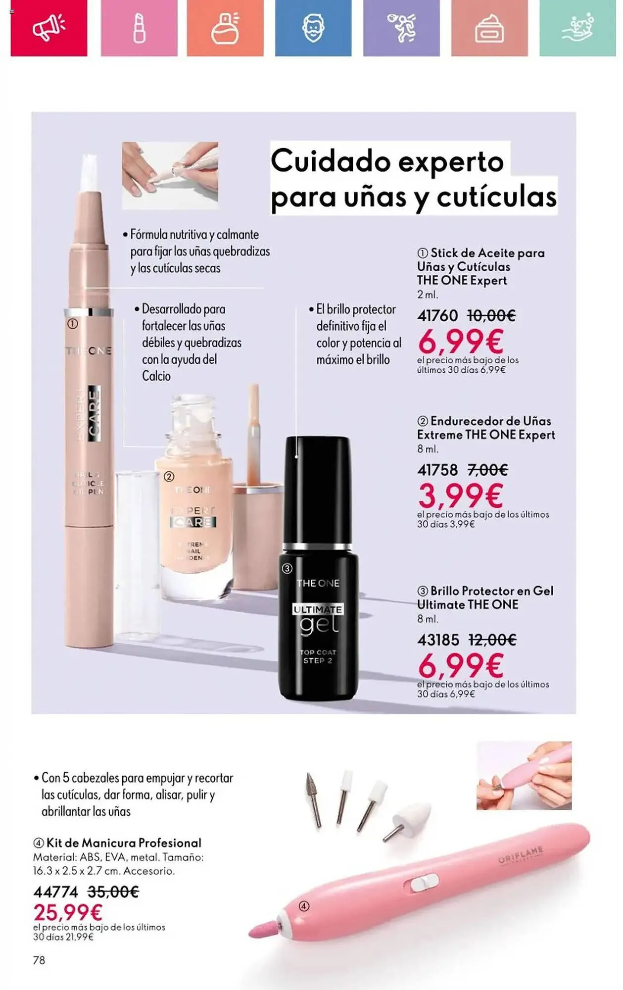 Catálogo de Folleto Oriflame 22 de junio al 12 de julio 2025 - Página 78