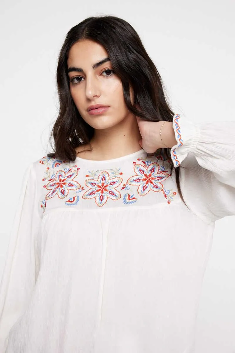 Blusa dorada