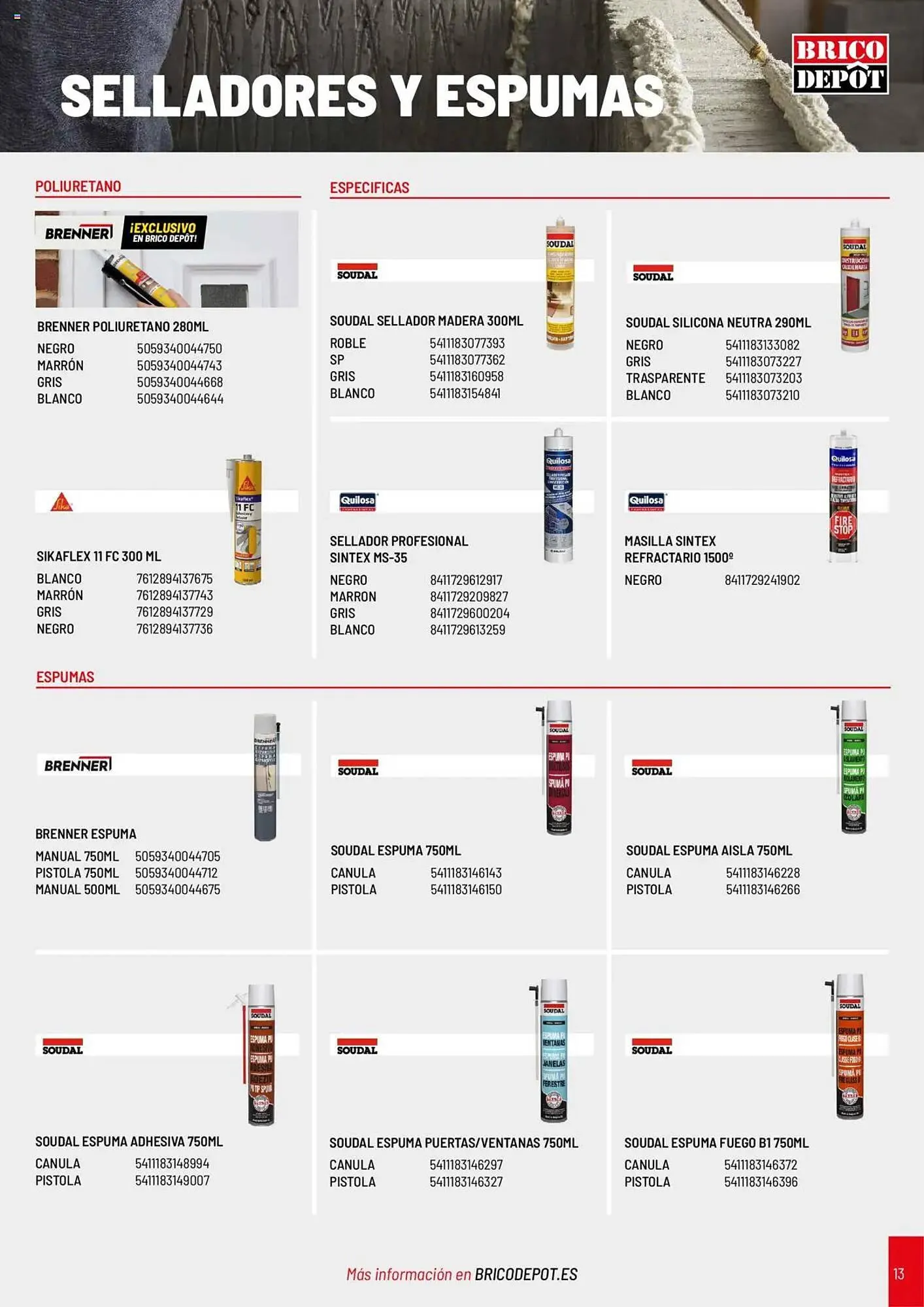 Catálogo de Folleto Brico Depôt 1 de abril al 31 de diciembre 2025 - Página 13