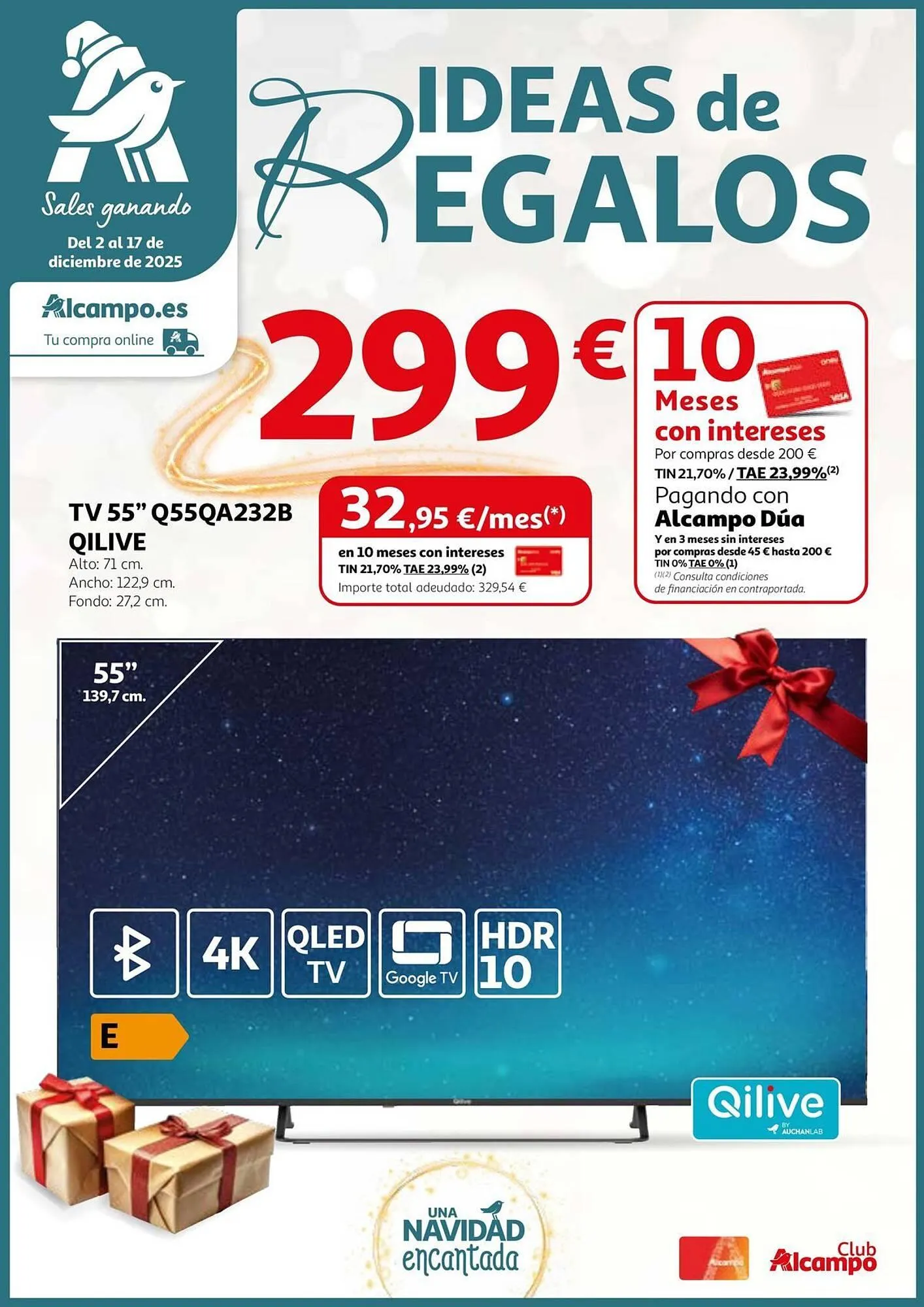 Catálogo de Folleto Alcampo 2 de diciembre al 17 de diciembre 2025 - Página 1